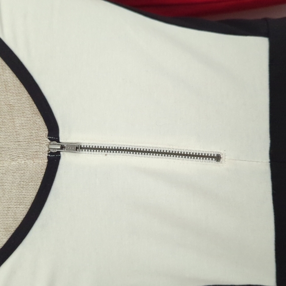 Express Color-Blocked Fit and Flare Dress Size S -251 - Picture 3 of 6